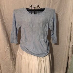 Xl pale blue light weight sweater
